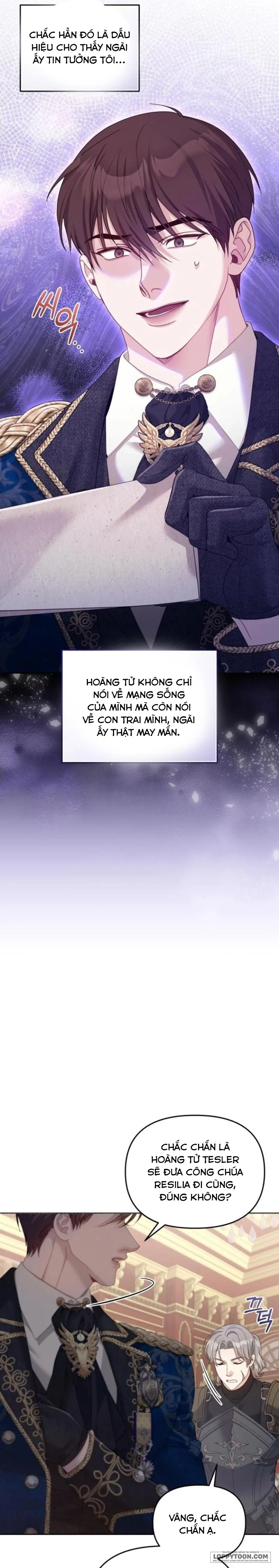 Tôi Đã Trải Qua Đêm Đầu Tiên Dù Chỉ Là Hoàng Hậu Thay Thế - Chap 28 - Trang 27