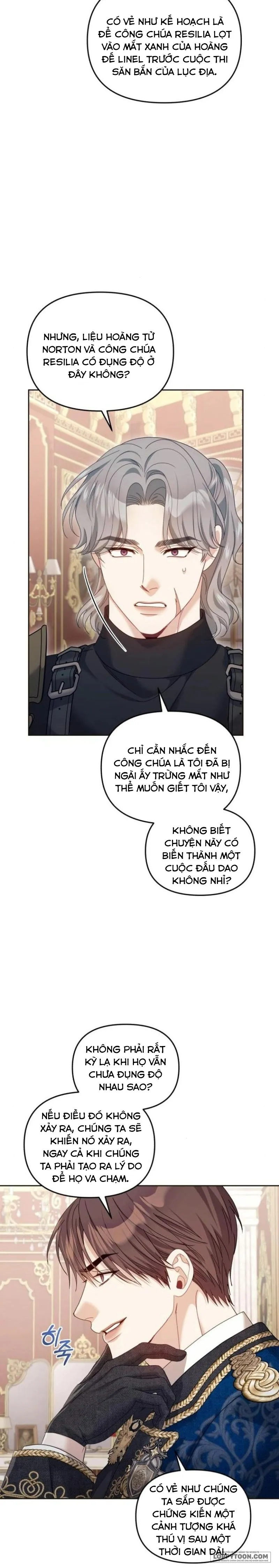 Tôi Đã Trải Qua Đêm Đầu Tiên Dù Chỉ Là Hoàng Hậu Thay Thế - Chap 28 - Trang 28