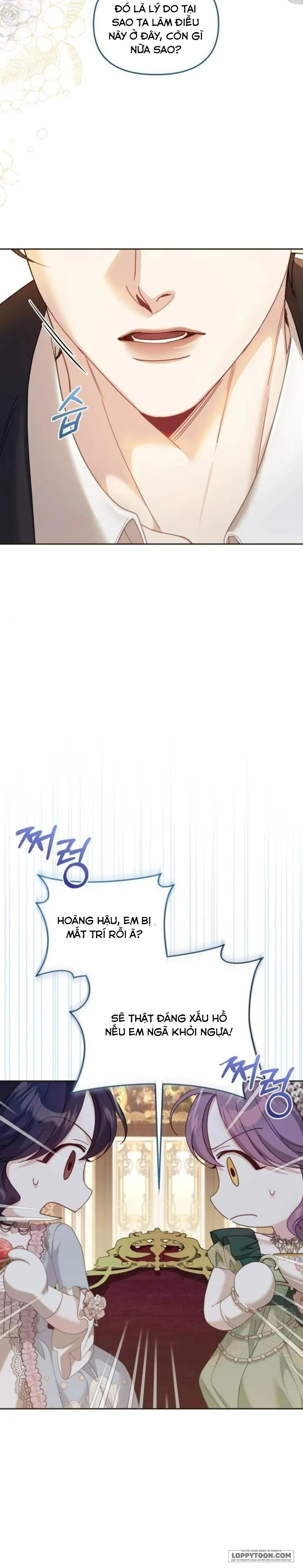 Tôi Đã Trải Qua Đêm Đầu Tiên Dù Chỉ Là Hoàng Hậu Thay Thế - Chap 28 - Trang 4