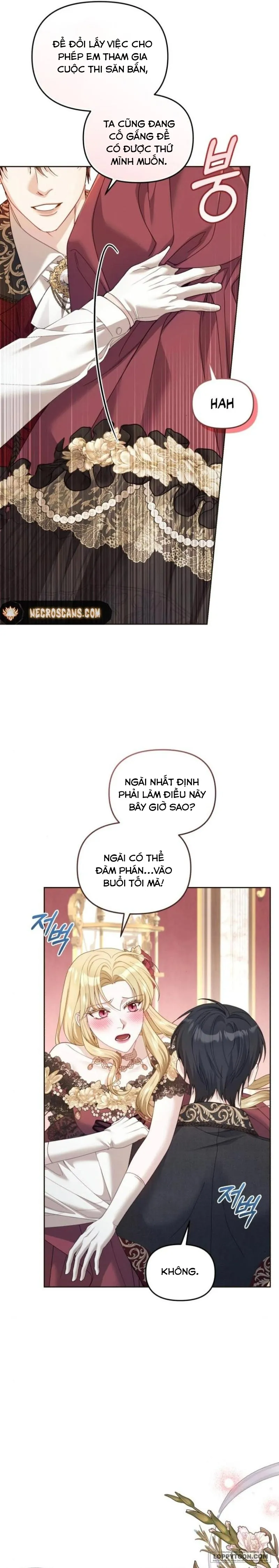 Tôi Đã Trải Qua Đêm Đầu Tiên Dù Chỉ Là Hoàng Hậu Thay Thế - Chap 28 - Trang 7