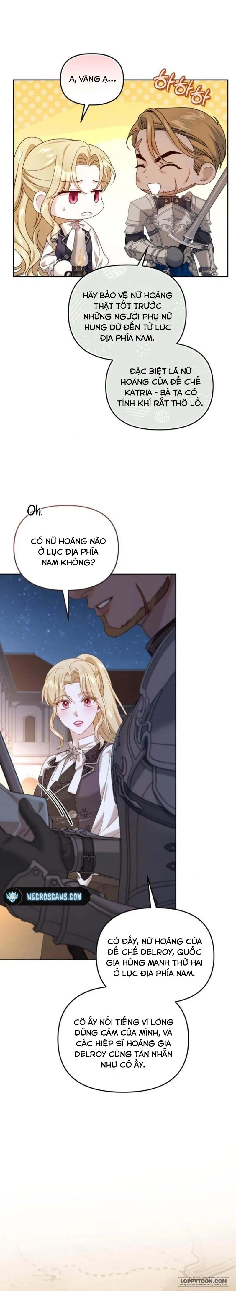 Tôi Đã Trải Qua Đêm Đầu Tiên Dù Chỉ Là Hoàng Hậu Thay Thế - Chap 29 - Trang 8