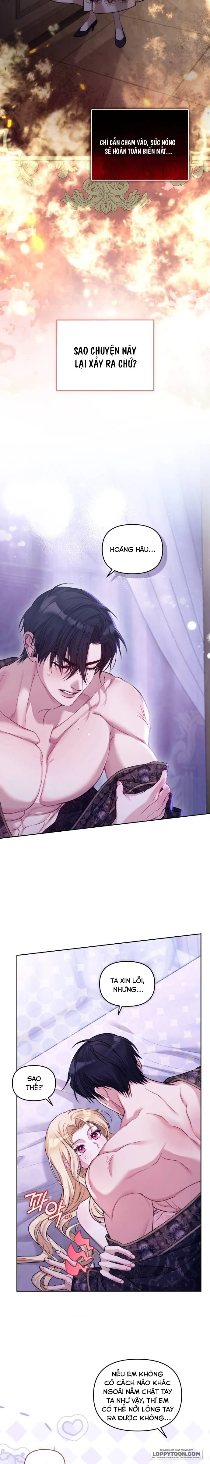 Tôi Đã Trải Qua Đêm Đầu Tiên Dù Chỉ Là Hoàng Hậu Thay Thế - Chap 3 - Trang 4