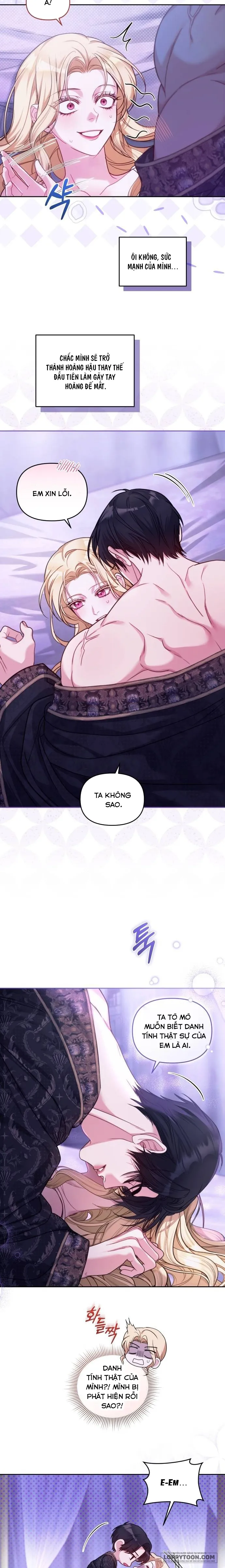 Tôi Đã Trải Qua Đêm Đầu Tiên Dù Chỉ Là Hoàng Hậu Thay Thế - Chap 3 - Trang 5