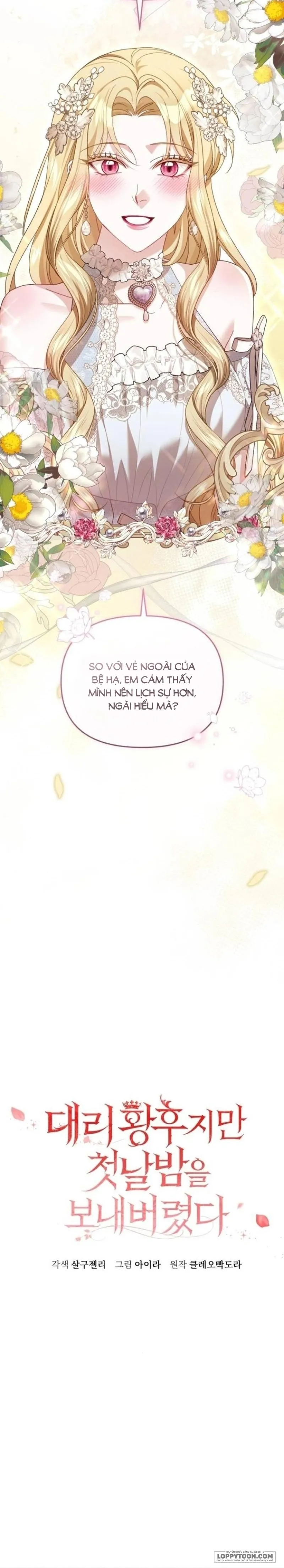 Tôi Đã Trải Qua Đêm Đầu Tiên Dù Chỉ Là Hoàng Hậu Thay Thế - Chap 30 - Trang 8