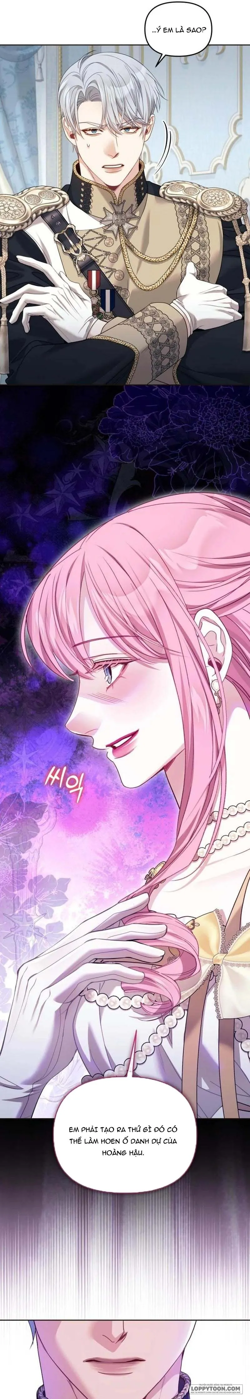 Tôi Đã Trải Qua Đêm Đầu Tiên Dù Chỉ Là Hoàng Hậu Thay Thế - Chap 32 - Trang 16