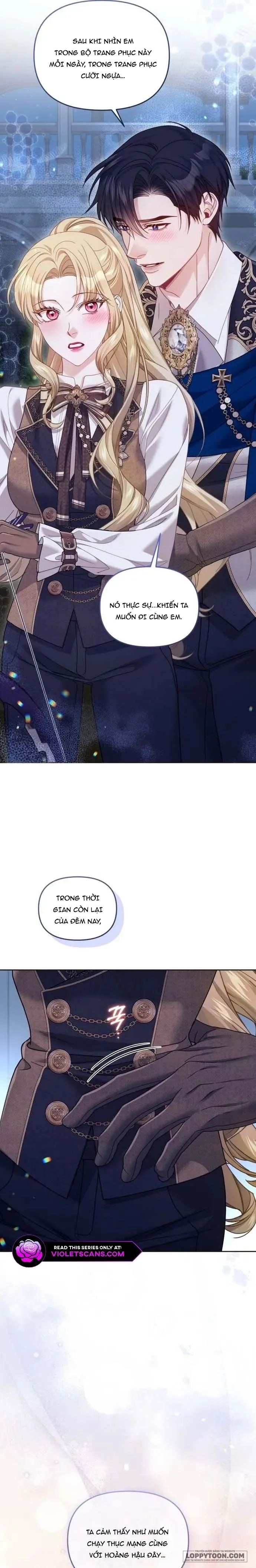Tôi Đã Trải Qua Đêm Đầu Tiên Dù Chỉ Là Hoàng Hậu Thay Thế - Chap 33 - Trang 19