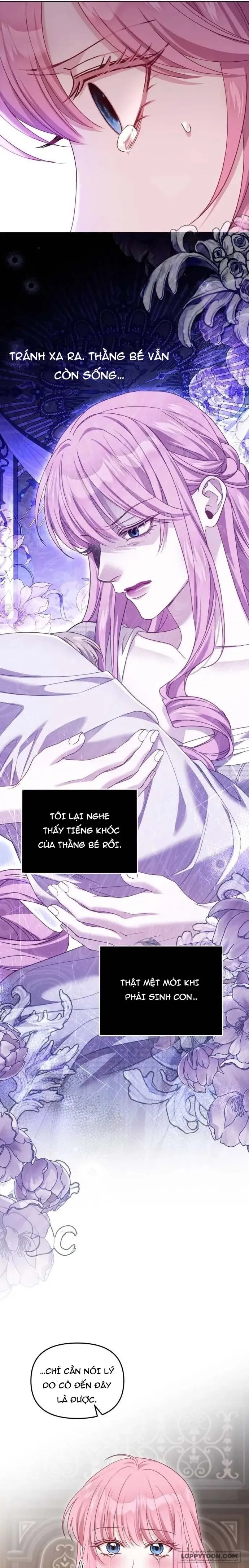Tôi Đã Trải Qua Đêm Đầu Tiên Dù Chỉ Là Hoàng Hậu Thay Thế - Chap 33 - Trang 9