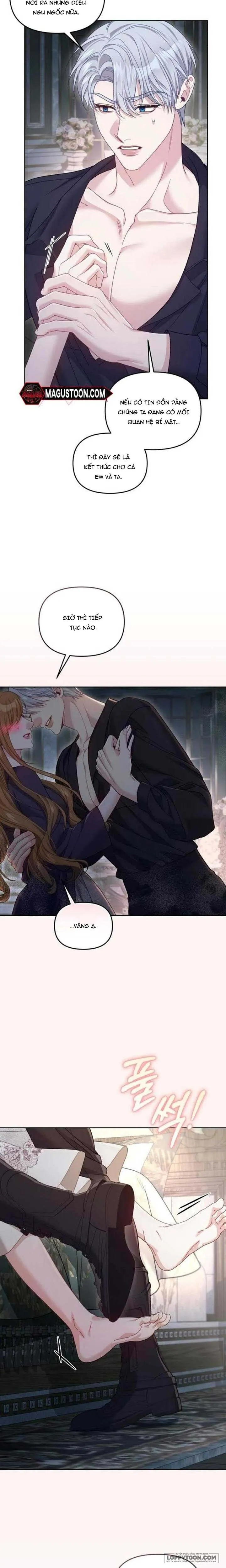 Tôi Đã Trải Qua Đêm Đầu Tiên Dù Chỉ Là Hoàng Hậu Thay Thế - Chap 35 - Trang 8