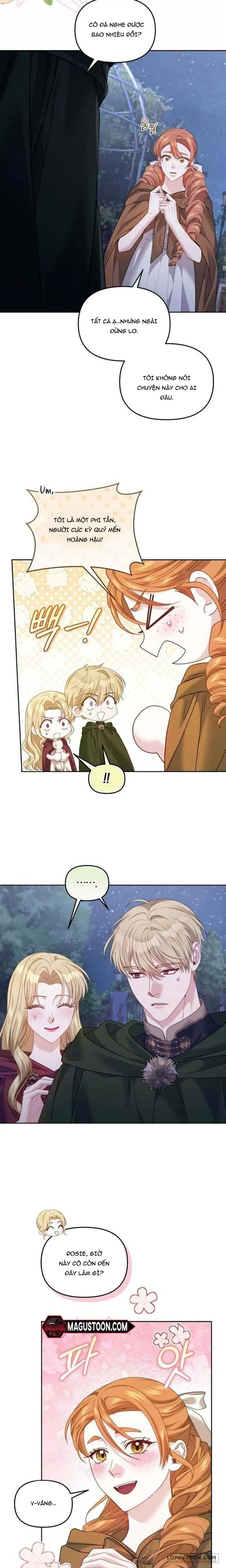 Tôi Đã Trải Qua Đêm Đầu Tiên Dù Chỉ Là Hoàng Hậu Thay Thế - Chap 36 - Trang 12
