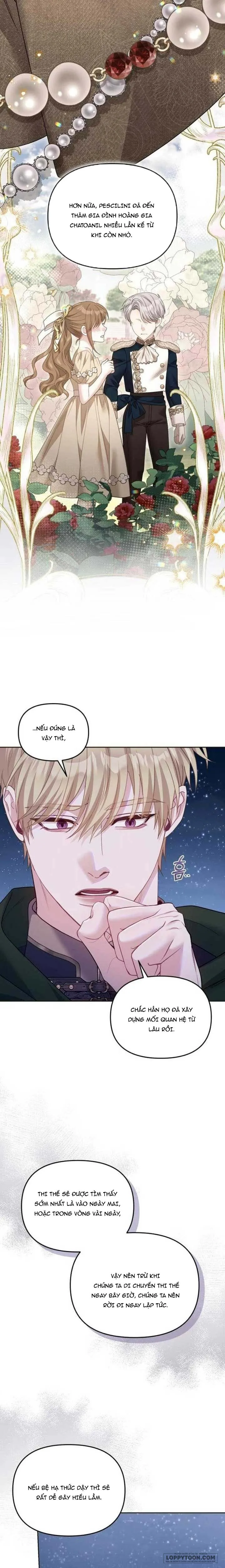 Tôi Đã Trải Qua Đêm Đầu Tiên Dù Chỉ Là Hoàng Hậu Thay Thế - Chap 36 - Trang 16