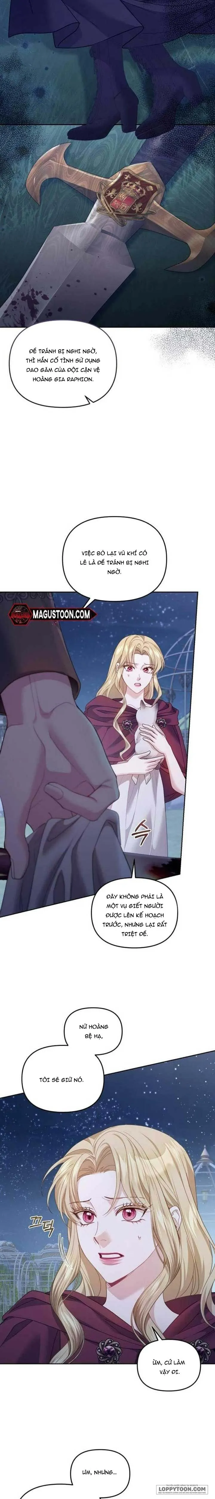 Tôi Đã Trải Qua Đêm Đầu Tiên Dù Chỉ Là Hoàng Hậu Thay Thế - Chap 36 - Trang 3