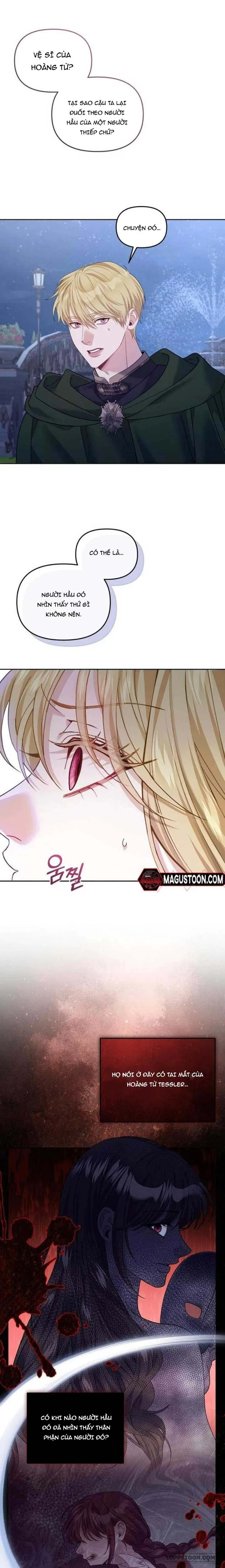 Tôi Đã Trải Qua Đêm Đầu Tiên Dù Chỉ Là Hoàng Hậu Thay Thế - Chap 36 - Trang 6