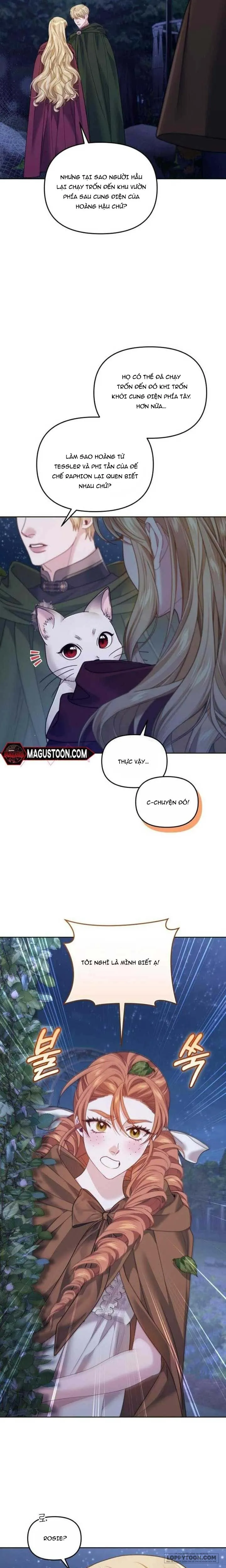 Tôi Đã Trải Qua Đêm Đầu Tiên Dù Chỉ Là Hoàng Hậu Thay Thế - Chap 36 - Trang 10