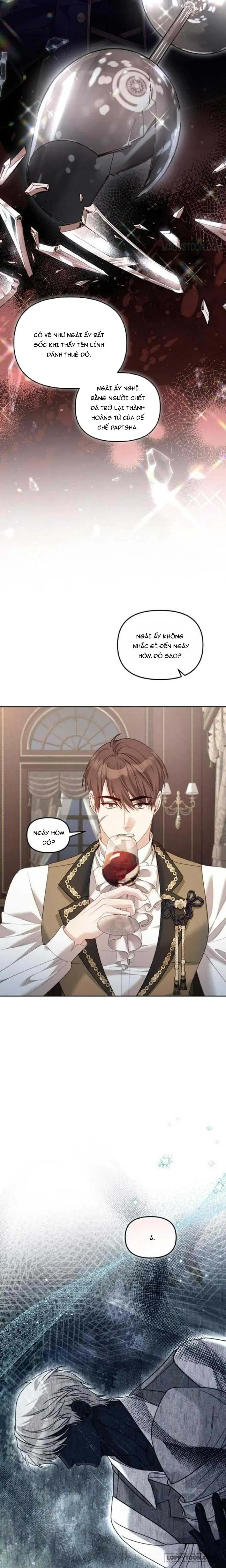 Tôi Đã Trải Qua Đêm Đầu Tiên Dù Chỉ Là Hoàng Hậu Thay Thế - Chap 38 - Trang 2