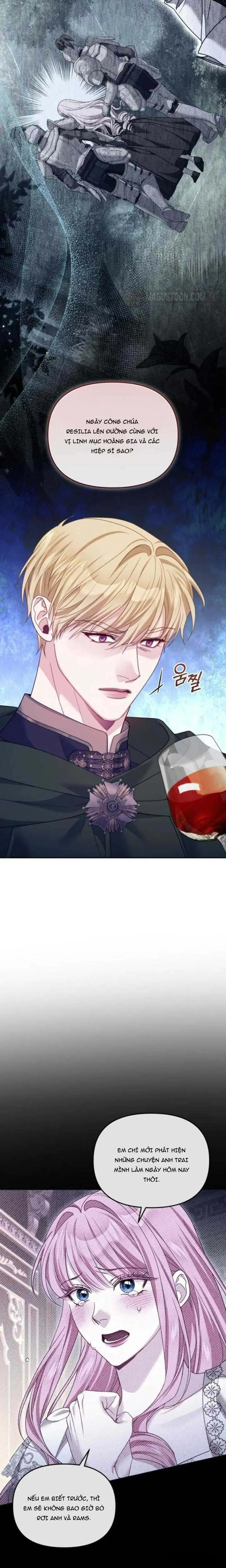 Tôi Đã Trải Qua Đêm Đầu Tiên Dù Chỉ Là Hoàng Hậu Thay Thế - Chap 38 - Trang 3