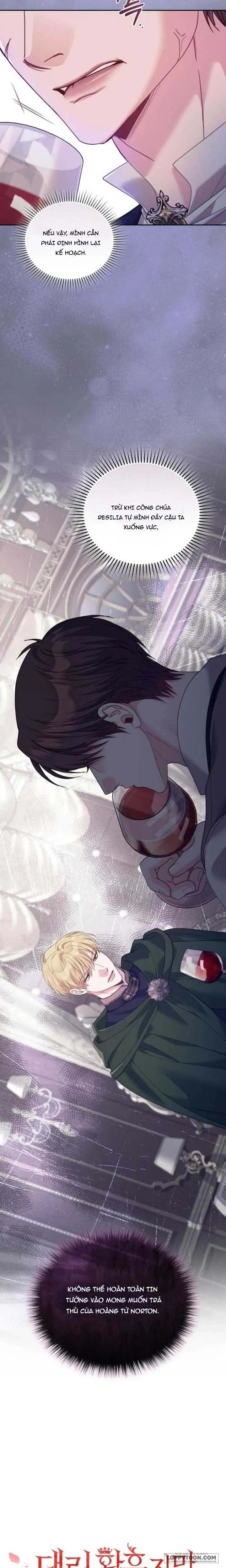Tôi Đã Trải Qua Đêm Đầu Tiên Dù Chỉ Là Hoàng Hậu Thay Thế - Chap 38 - Trang 7