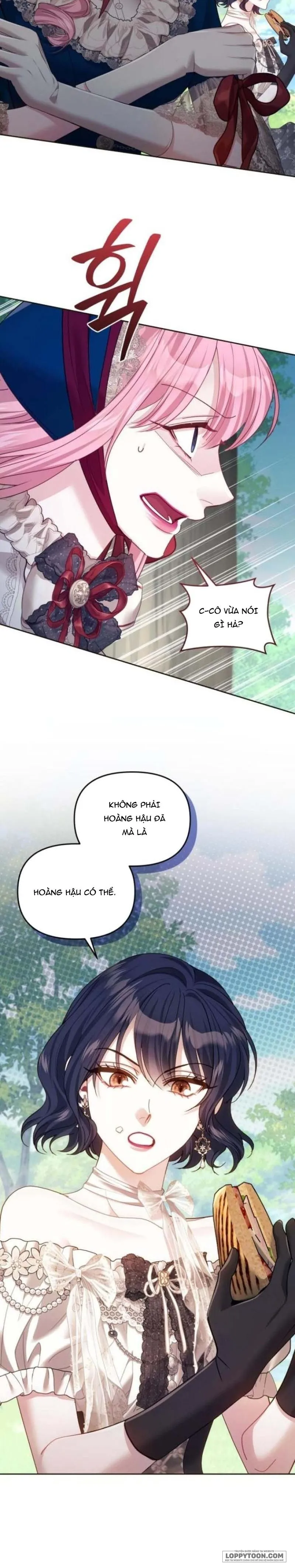 Tôi Đã Trải Qua Đêm Đầu Tiên Dù Chỉ Là Hoàng Hậu Thay Thế - Chap 39 - Trang 4