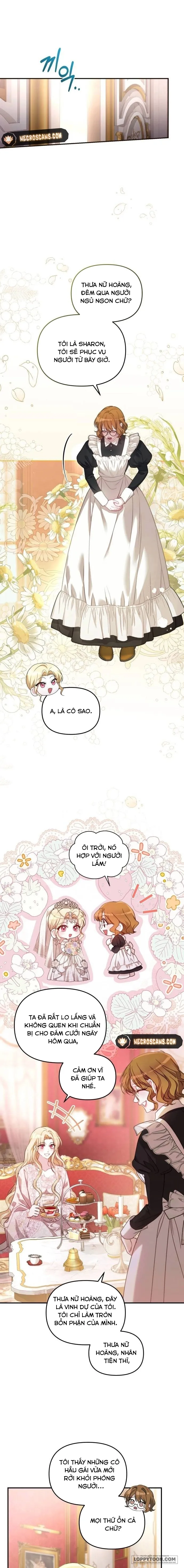 Tôi Đã Trải Qua Đêm Đầu Tiên Dù Chỉ Là Hoàng Hậu Thay Thế - Chap 4 - Trang 11
