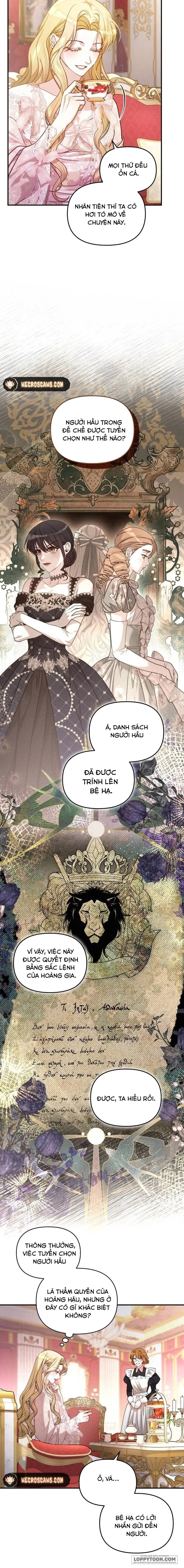 Tôi Đã Trải Qua Đêm Đầu Tiên Dù Chỉ Là Hoàng Hậu Thay Thế - Chap 4 - Trang 12