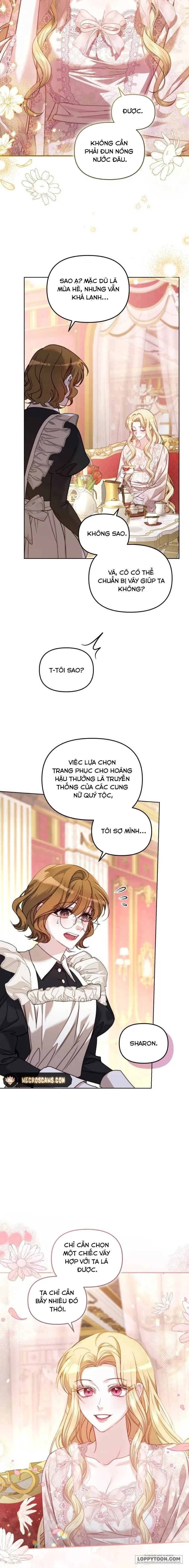 Tôi Đã Trải Qua Đêm Đầu Tiên Dù Chỉ Là Hoàng Hậu Thay Thế - Chap 4 - Trang 14