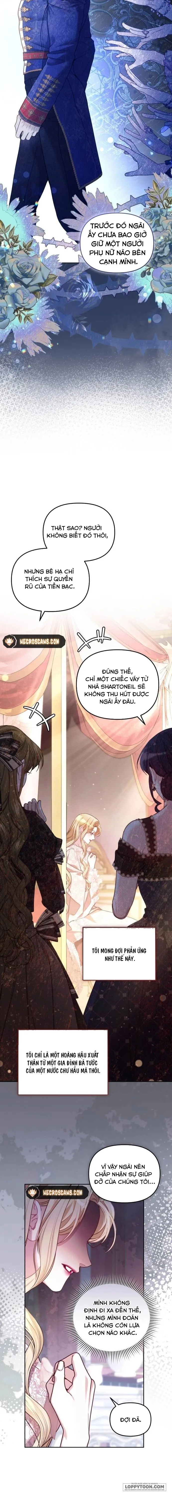 Tôi Đã Trải Qua Đêm Đầu Tiên Dù Chỉ Là Hoàng Hậu Thay Thế - Chap 4 - Trang 6