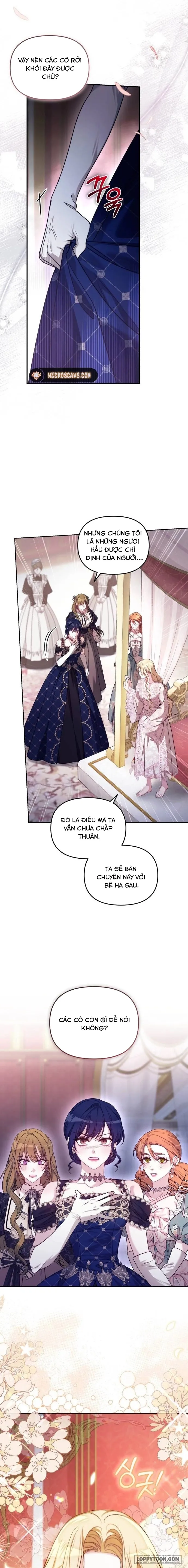 Tôi Đã Trải Qua Đêm Đầu Tiên Dù Chỉ Là Hoàng Hậu Thay Thế - Chap 4 - Trang 9