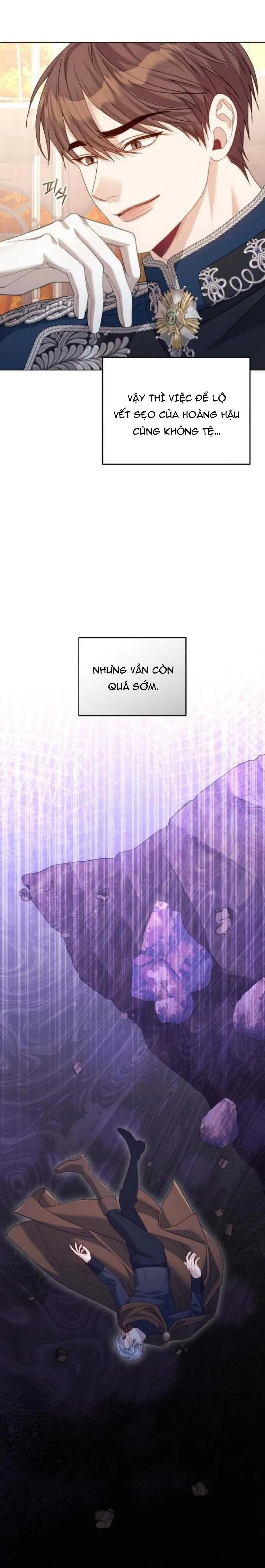 Tôi Đã Trải Qua Đêm Đầu Tiên Dù Chỉ Là Hoàng Hậu Thay Thế - Chap 40 - Trang 1