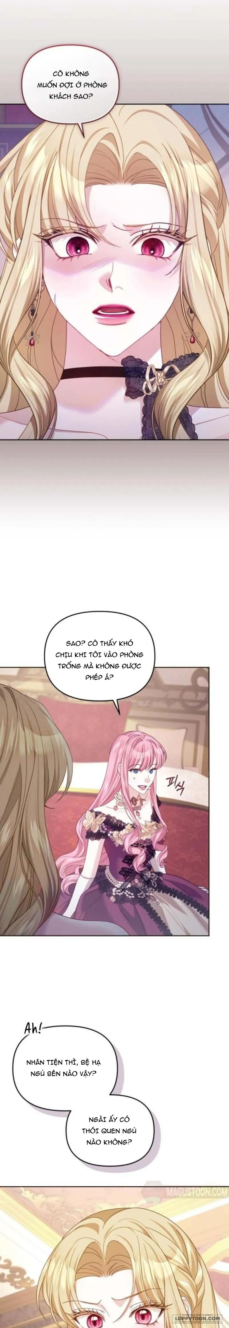 Tôi Đã Trải Qua Đêm Đầu Tiên Dù Chỉ Là Hoàng Hậu Thay Thế - Chap 40 - Trang 17