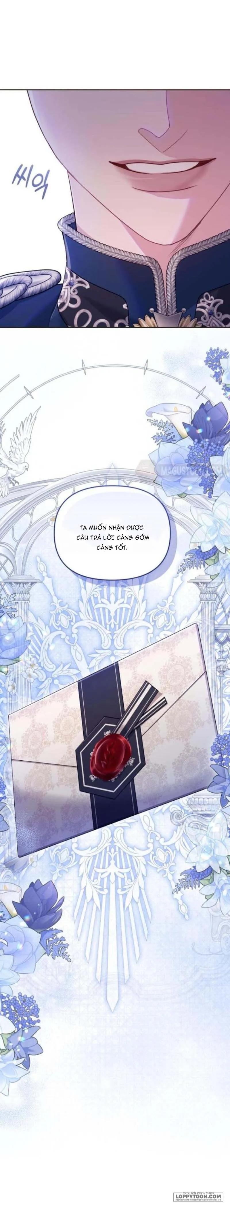Tôi Đã Trải Qua Đêm Đầu Tiên Dù Chỉ Là Hoàng Hậu Thay Thế - Chap 40 - Trang 5