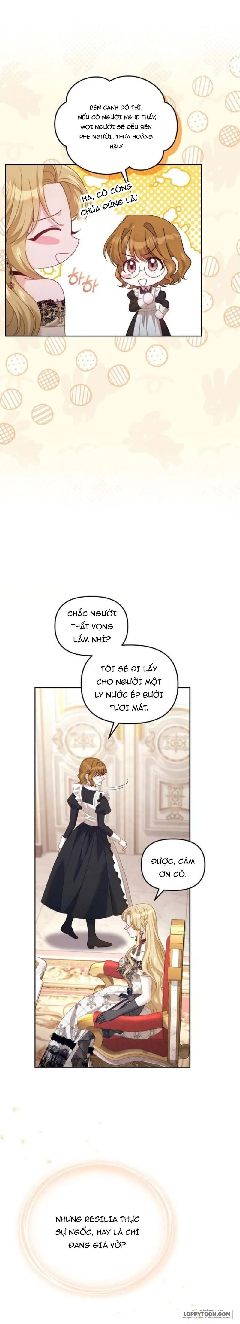 Tôi Đã Trải Qua Đêm Đầu Tiên Dù Chỉ Là Hoàng Hậu Thay Thế - Chap 41 - Trang 21