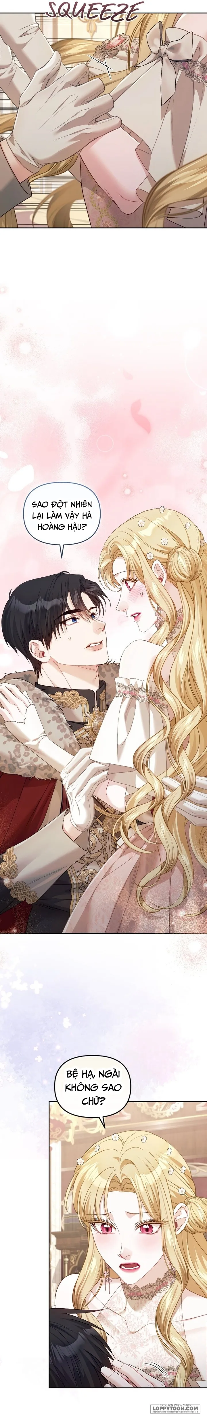 Tôi Đã Trải Qua Đêm Đầu Tiên Dù Chỉ Là Hoàng Hậu Thay Thế - Chap 43 - Trang 3