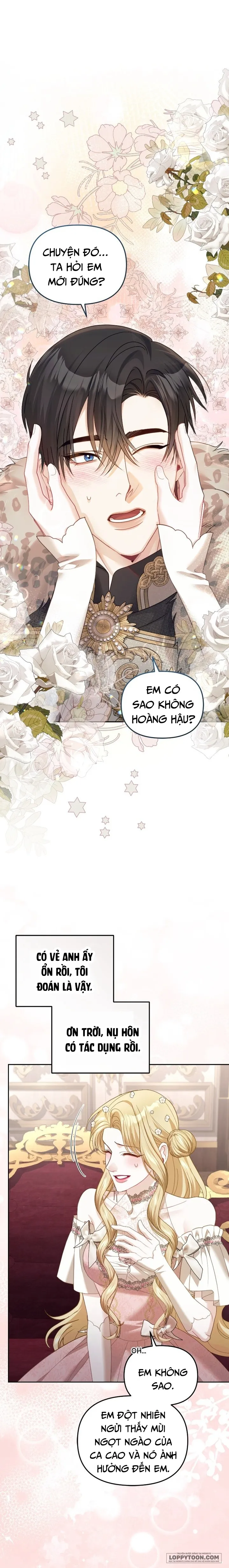 Tôi Đã Trải Qua Đêm Đầu Tiên Dù Chỉ Là Hoàng Hậu Thay Thế - Chap 43 - Trang 4