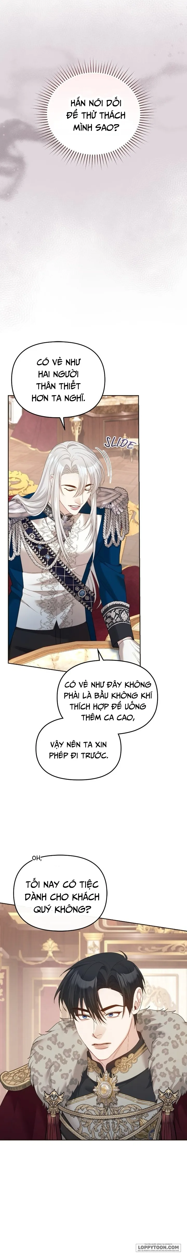 Tôi Đã Trải Qua Đêm Đầu Tiên Dù Chỉ Là Hoàng Hậu Thay Thế - Chap 43 - Trang 8