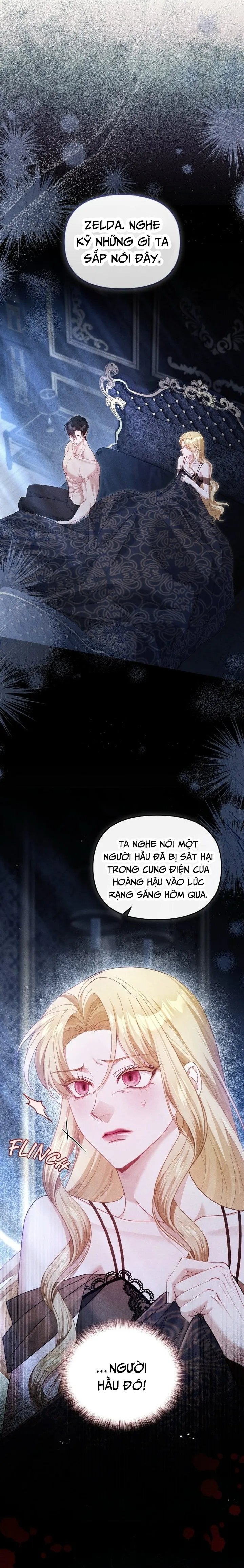 Tôi Đã Trải Qua Đêm Đầu Tiên Dù Chỉ Là Hoàng Hậu Thay Thế - Chap 44 - Trang 2