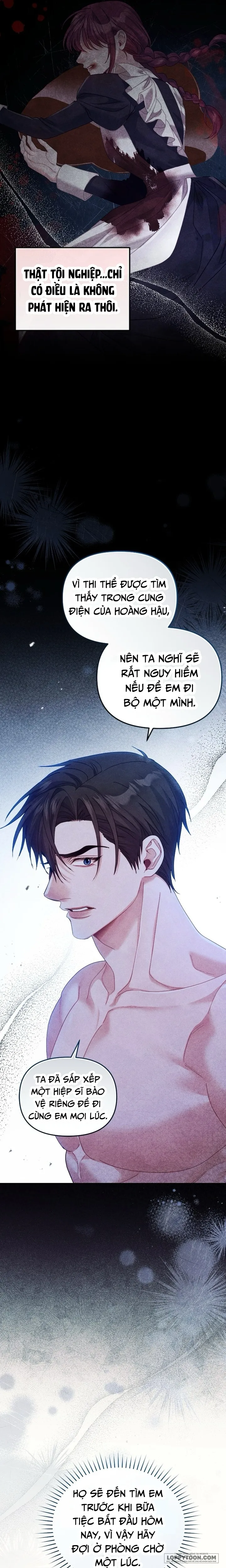 Tôi Đã Trải Qua Đêm Đầu Tiên Dù Chỉ Là Hoàng Hậu Thay Thế - Chap 44 - Trang 3
