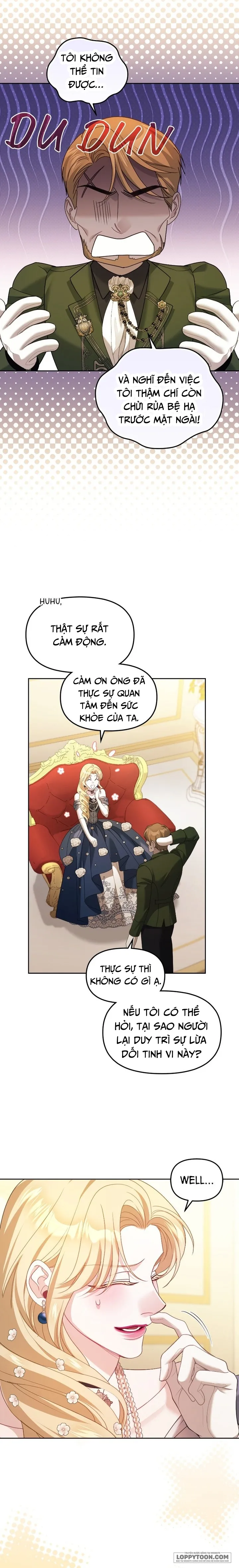 Tôi Đã Trải Qua Đêm Đầu Tiên Dù Chỉ Là Hoàng Hậu Thay Thế - Chap 44 - Trang 8