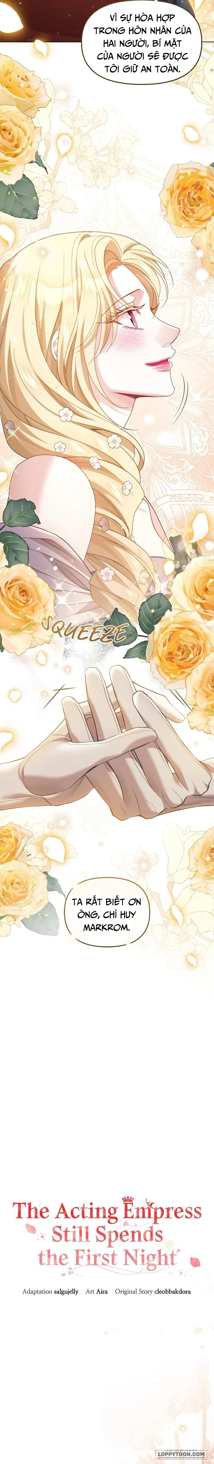 Tôi Đã Trải Qua Đêm Đầu Tiên Dù Chỉ Là Hoàng Hậu Thay Thế - Chap 44 - Trang 10