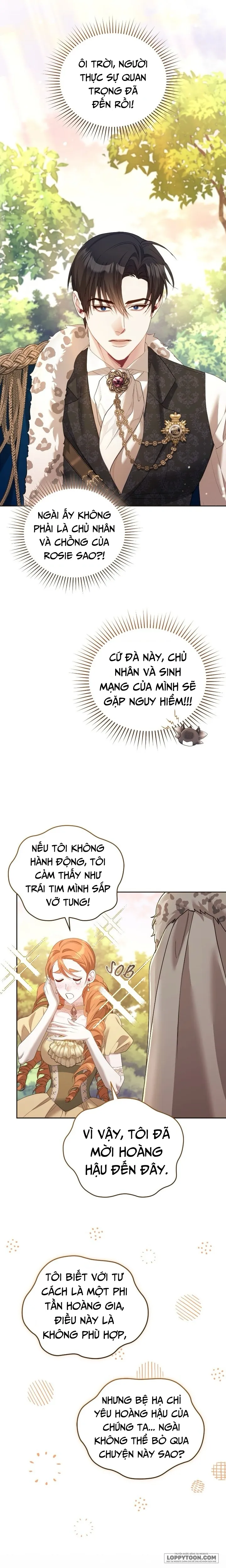 Tôi Đã Trải Qua Đêm Đầu Tiên Dù Chỉ Là Hoàng Hậu Thay Thế - Chap 45 - Trang 15