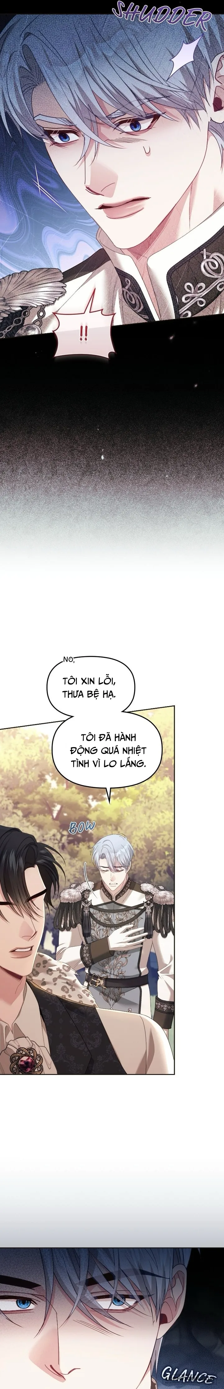Tôi Đã Trải Qua Đêm Đầu Tiên Dù Chỉ Là Hoàng Hậu Thay Thế - Chap 45 - Trang 23