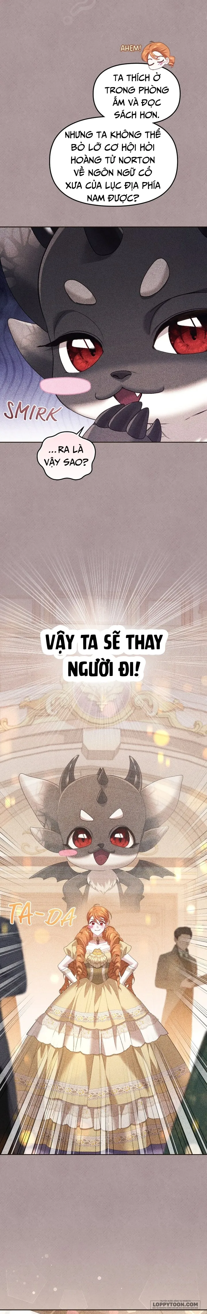 Tôi Đã Trải Qua Đêm Đầu Tiên Dù Chỉ Là Hoàng Hậu Thay Thế - Chap 45 - Trang 9