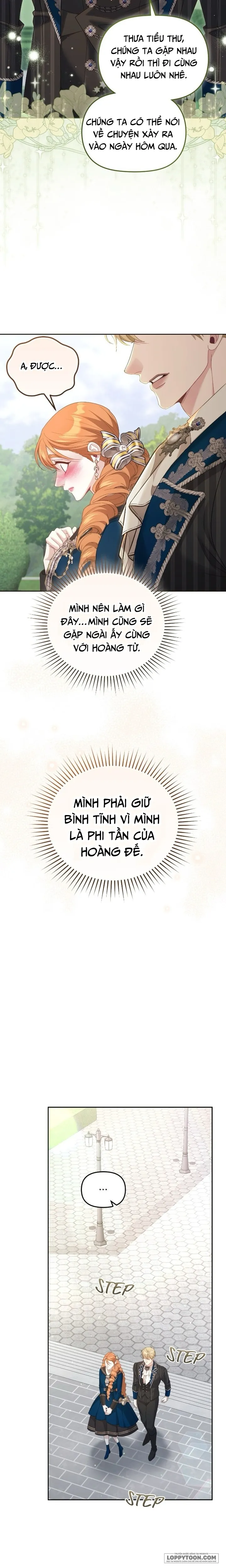 Tôi Đã Trải Qua Đêm Đầu Tiên Dù Chỉ Là Hoàng Hậu Thay Thế - Chap 46 - Trang 12