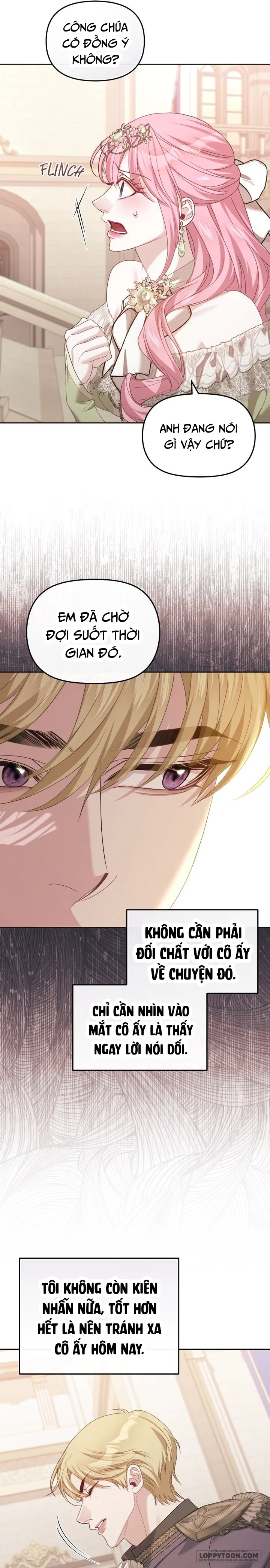 Tôi Đã Trải Qua Đêm Đầu Tiên Dù Chỉ Là Hoàng Hậu Thay Thế - Chap 46 - Trang 3