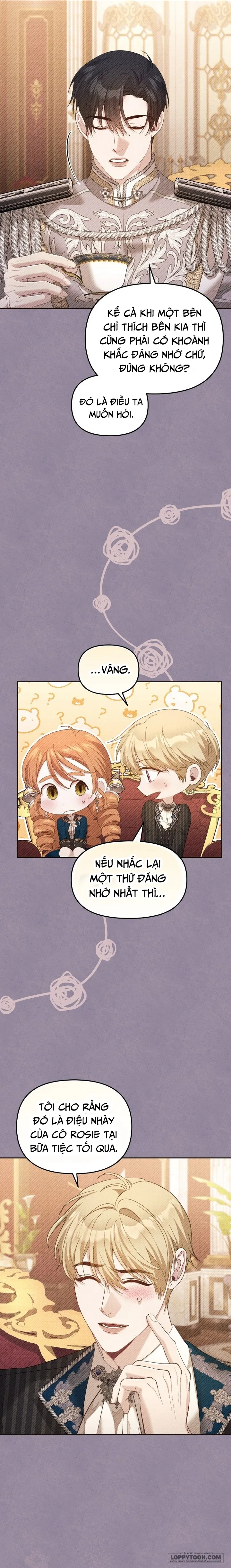 Tôi Đã Trải Qua Đêm Đầu Tiên Dù Chỉ Là Hoàng Hậu Thay Thế - Chap 47 - Trang 3