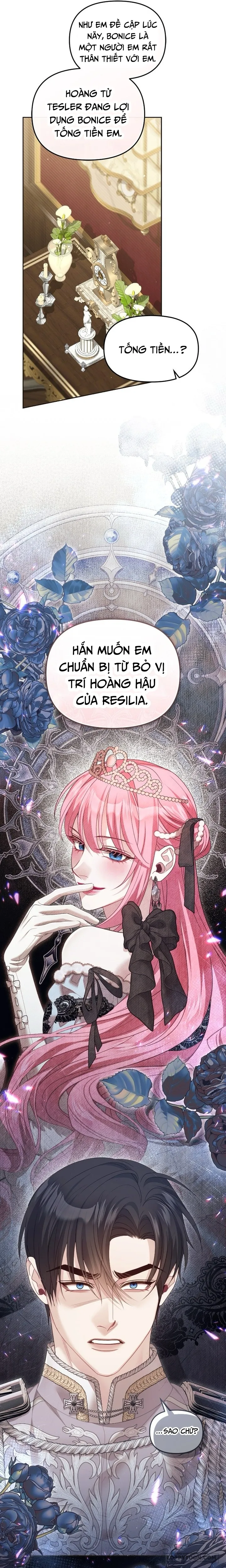 Tôi Đã Trải Qua Đêm Đầu Tiên Dù Chỉ Là Hoàng Hậu Thay Thế - Chap 48 - Trang 11