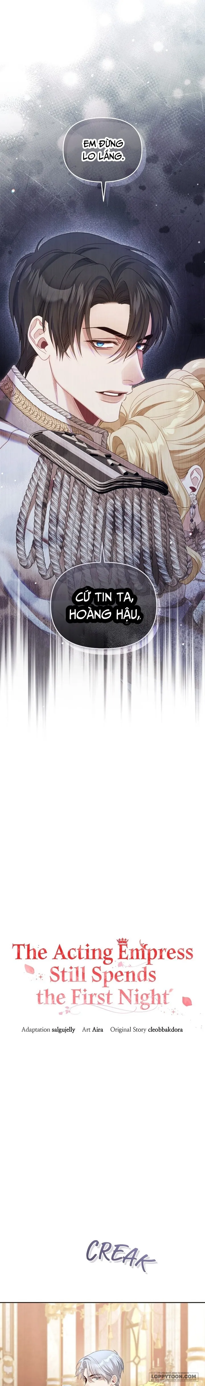 Tôi Đã Trải Qua Đêm Đầu Tiên Dù Chỉ Là Hoàng Hậu Thay Thế - Chap 48 - Trang 13