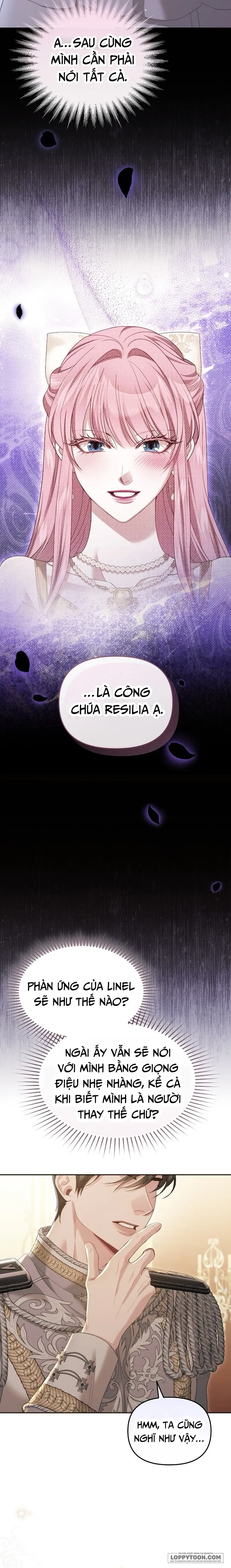 Tôi Đã Trải Qua Đêm Đầu Tiên Dù Chỉ Là Hoàng Hậu Thay Thế - Chap 48 - Trang 4
