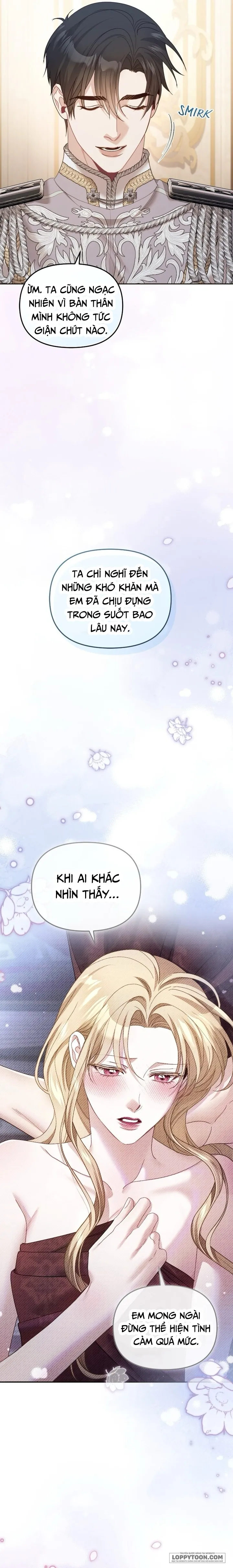 Tôi Đã Trải Qua Đêm Đầu Tiên Dù Chỉ Là Hoàng Hậu Thay Thế - Chap 48 - Trang 9