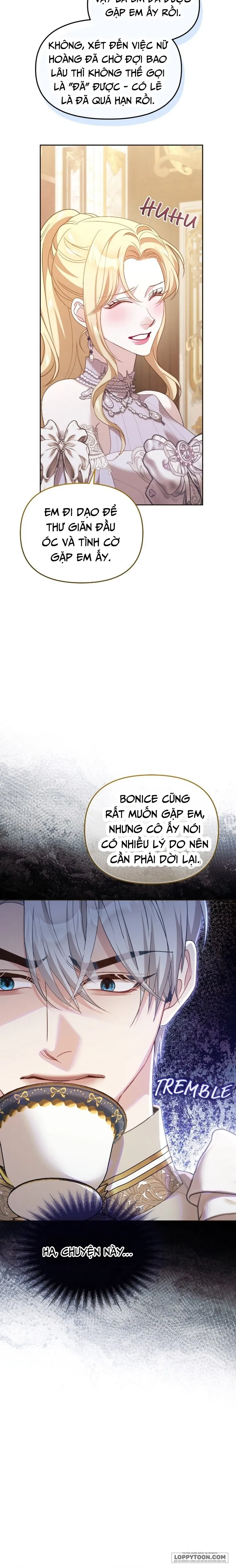 Tôi Đã Trải Qua Đêm Đầu Tiên Dù Chỉ Là Hoàng Hậu Thay Thế - Chap 49 - Trang 16
