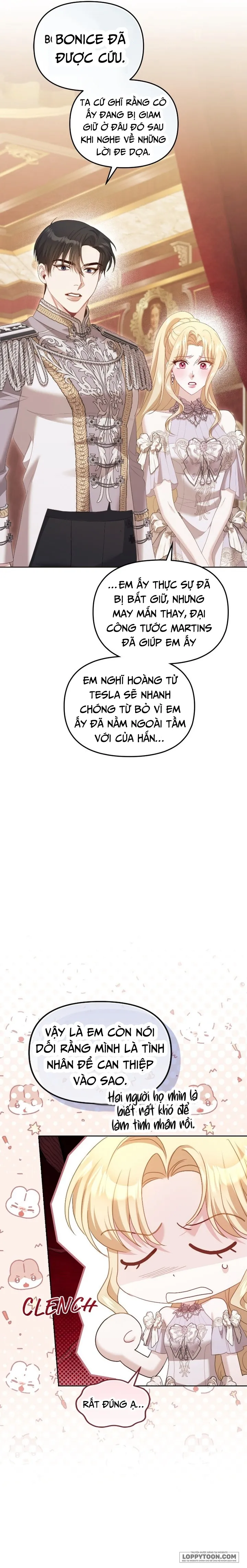 Tôi Đã Trải Qua Đêm Đầu Tiên Dù Chỉ Là Hoàng Hậu Thay Thế - Chap 49 - Trang 23