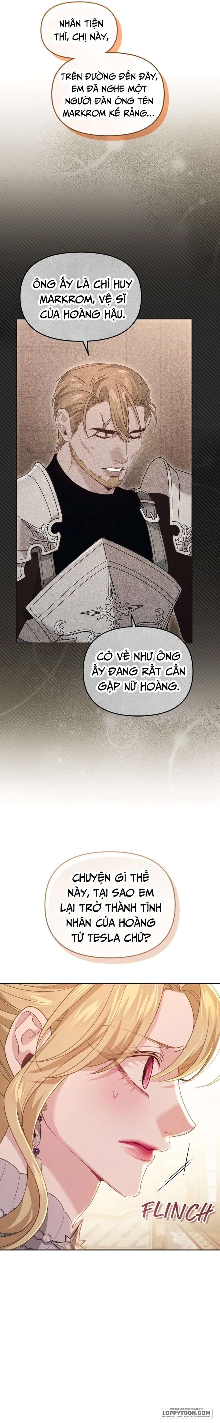 Tôi Đã Trải Qua Đêm Đầu Tiên Dù Chỉ Là Hoàng Hậu Thay Thế - Chap 49 - Trang 5